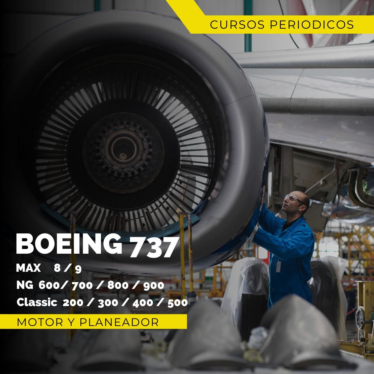 Cursos periodicos de boeing 737 motor y planeador