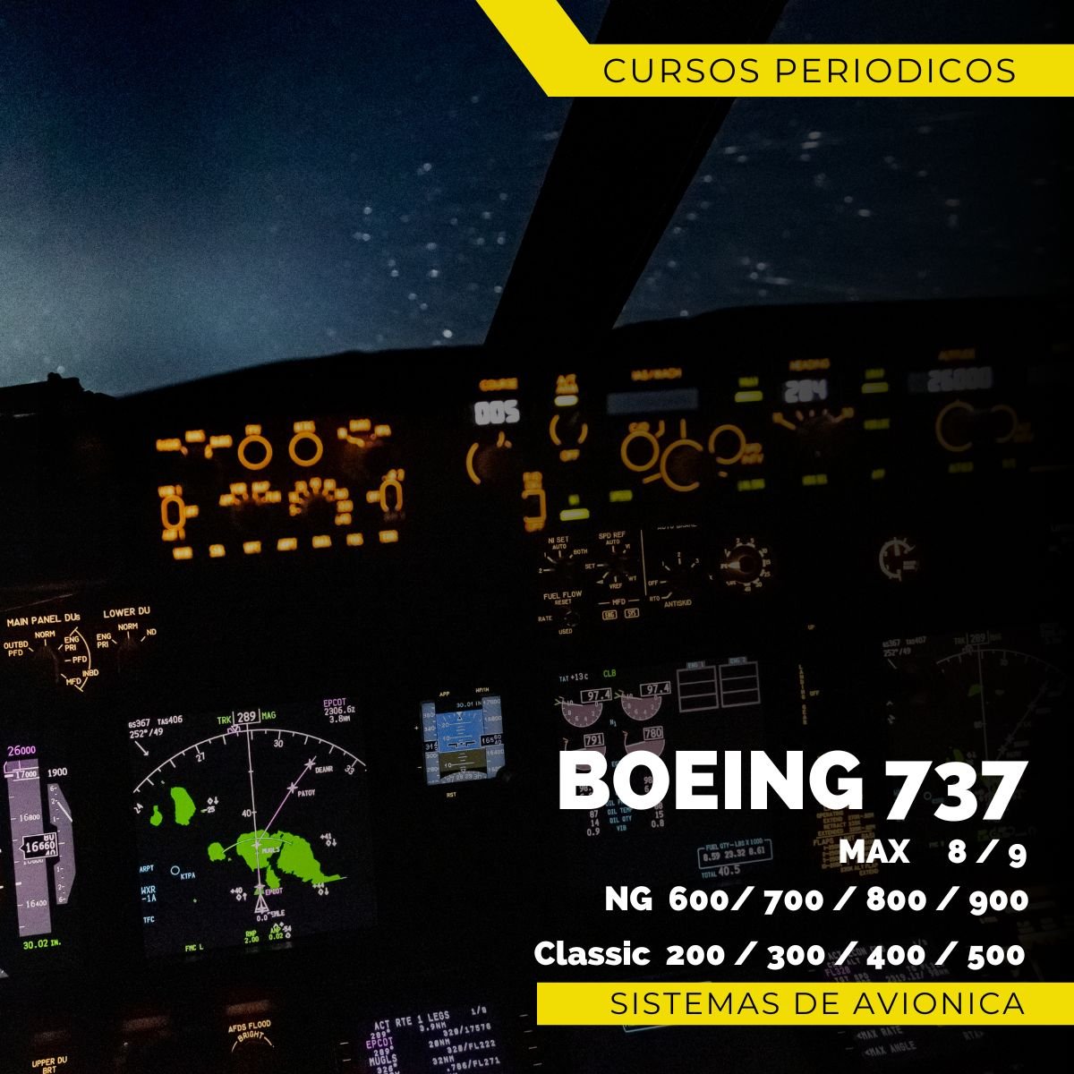 Cursos periodicos de boeing 737 sistemas de avionica